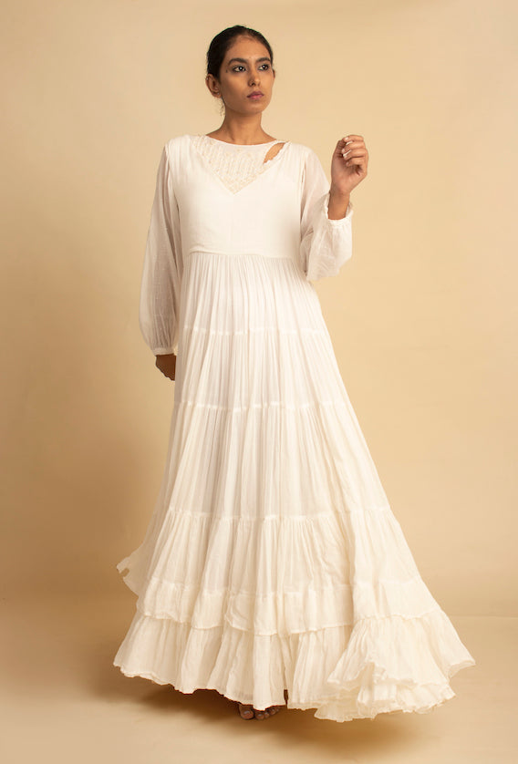 Maldi Dress - White - OurDve 