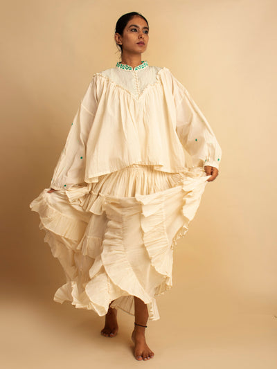 Nomad Skirt - Beige - OurDve