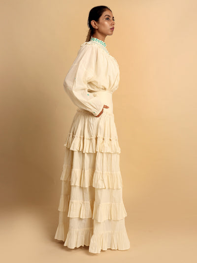 Nomad Skirt - Beige - OurDve