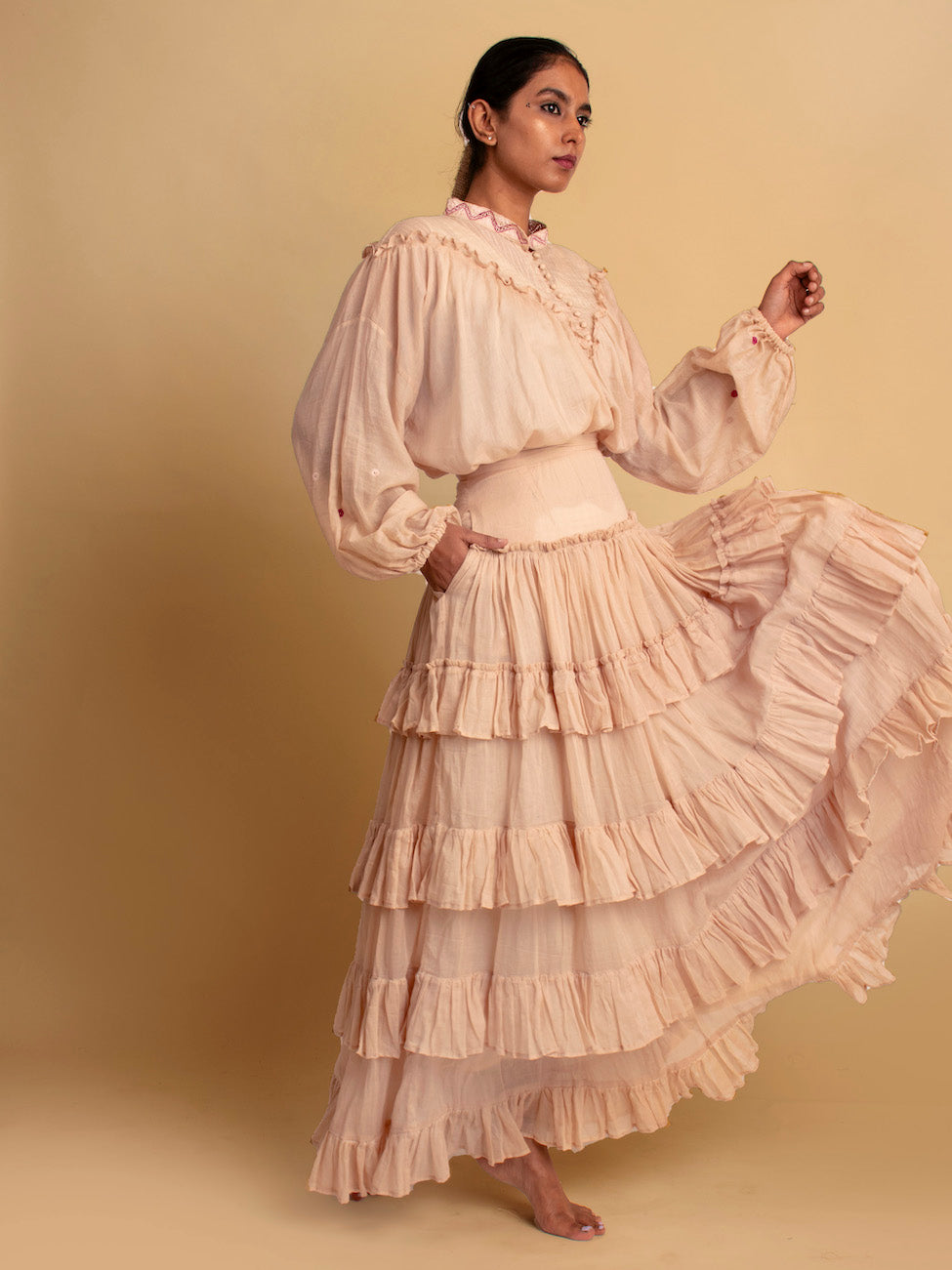 Nomad Top - Camel - OurDve