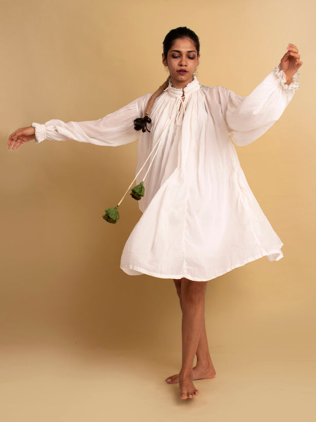 Rabh Dress - White - OurDve 