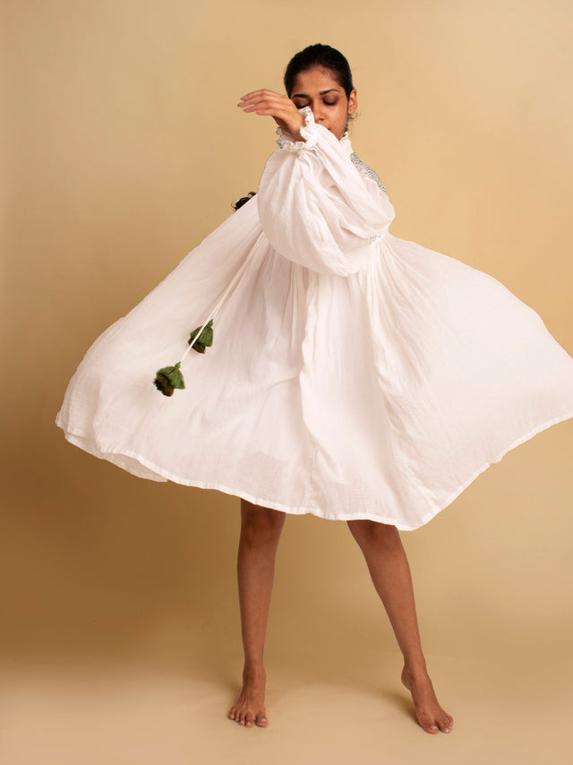 Rabh Dress - White - OurDve 