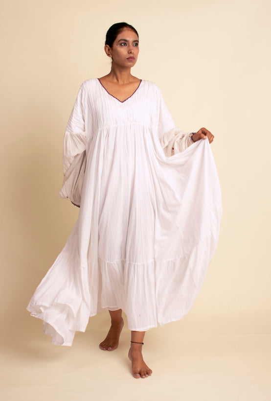 Rayka Dress - White - OurDve 