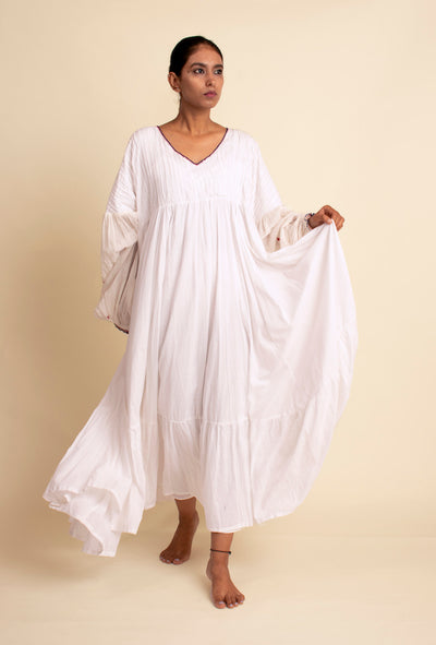 Rayka Dress - White - OurDve