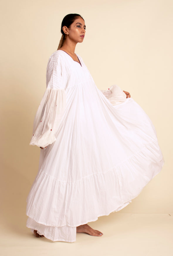 Rayka Dress - White - OurDve 