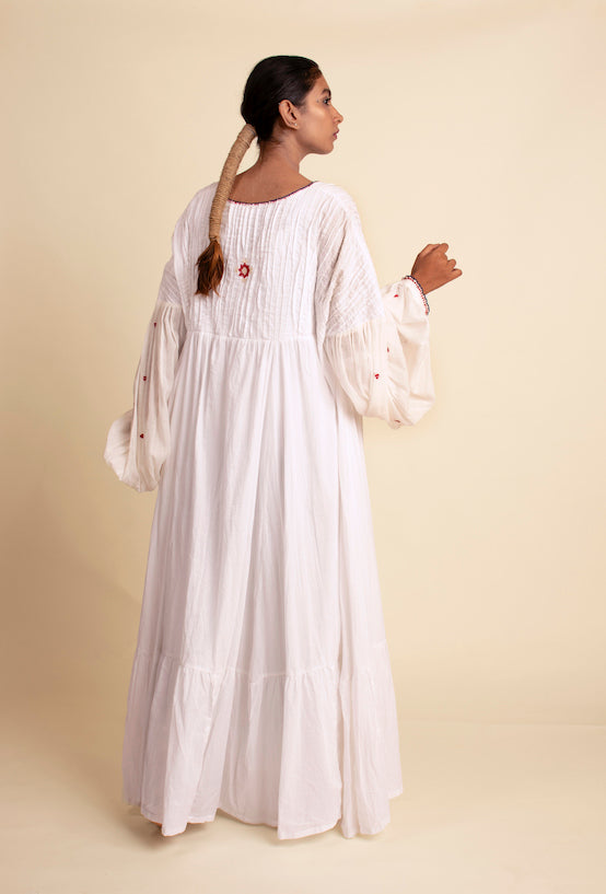 Rayka Dress - White - OurDve 