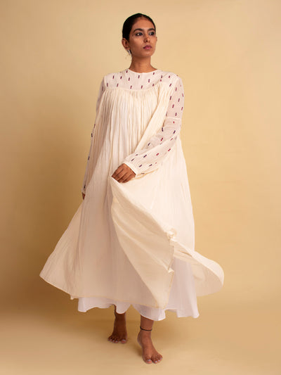 Reba Dress - Beige - OurDve