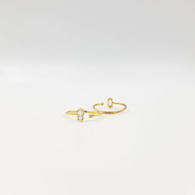 Lily Ring - Moonstone - OurDve