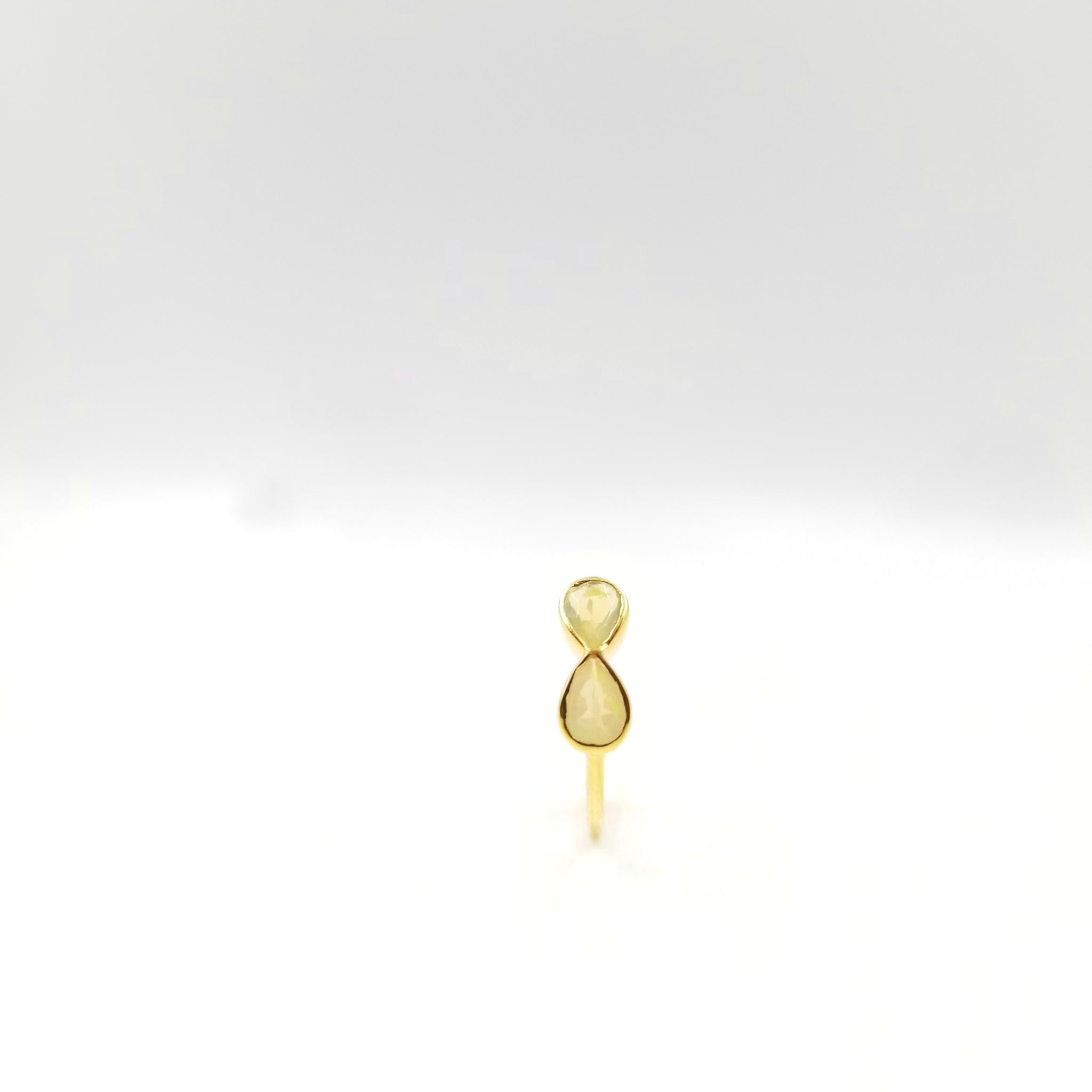 Moonstone Infinity Ring - OurDve