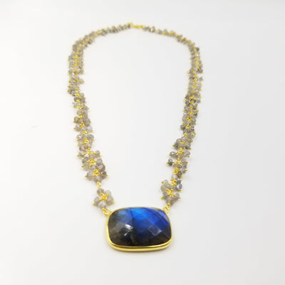 Noor Labradorite Necklace - OurDve