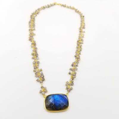 Noor Labradorite Necklace - OurDve