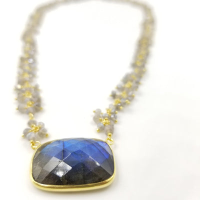 Noor Labradorite Necklace - OurDve