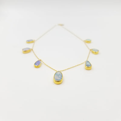 Blue Opal Choker - OurDve