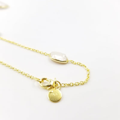 Oval Running Water Pearl Necklace - OurDve