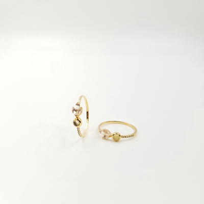 Petal Ring - Opal & Moonstone - OurDve