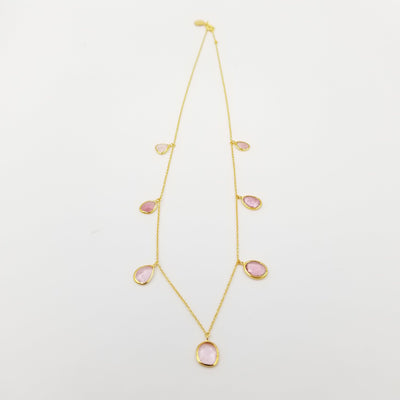 Pink Tourmaline Choker - OurDve