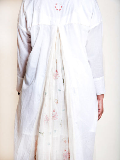 Poc Dress Mul Cotton - White - OurDve