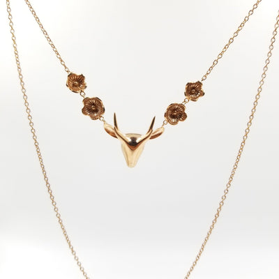 Reindeer Pendant Chain - OurDve