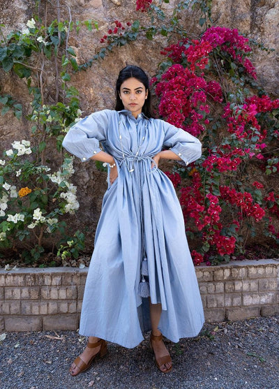 Rey Dress - Light Blue - OurDve