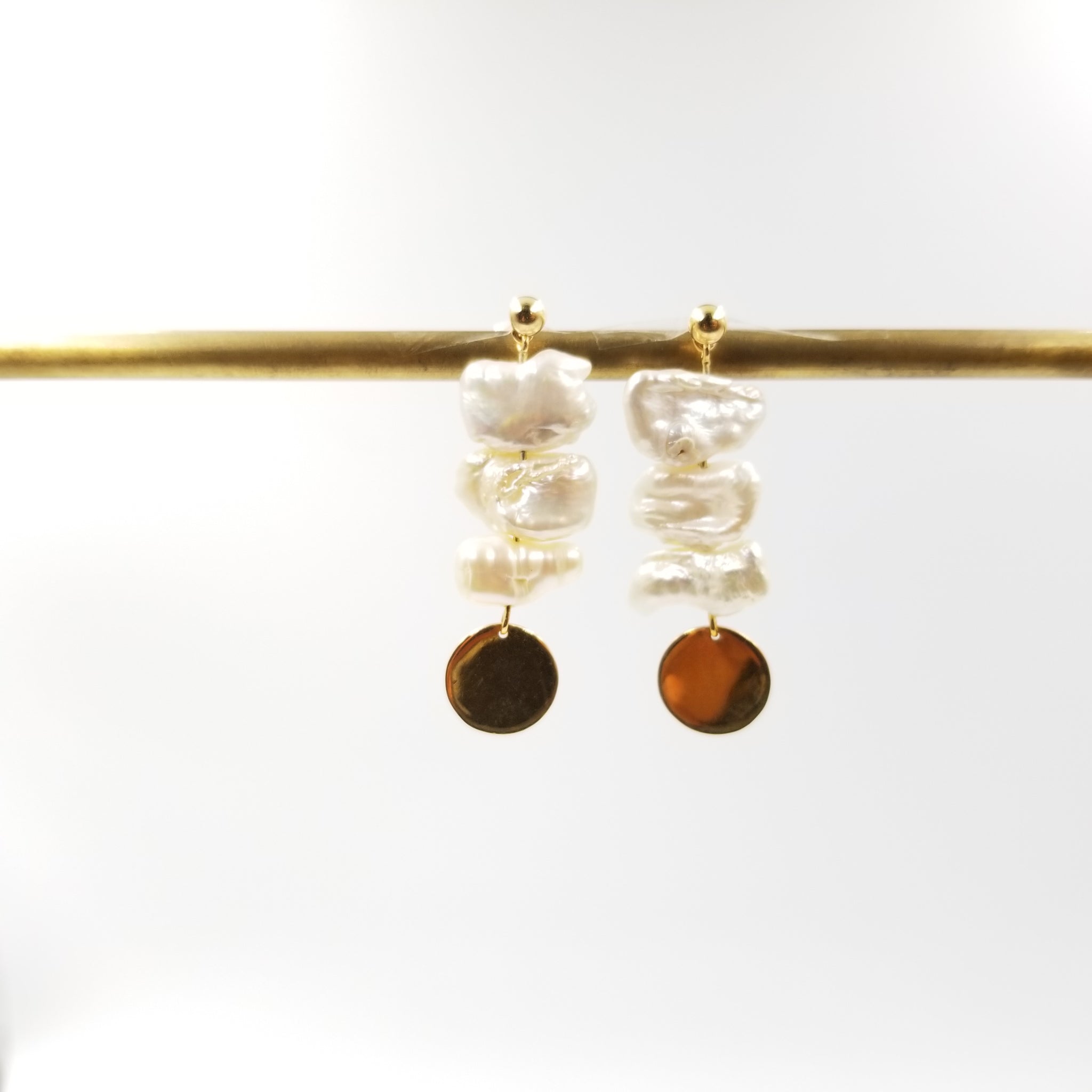 Stack Pearl Earring - OurDve