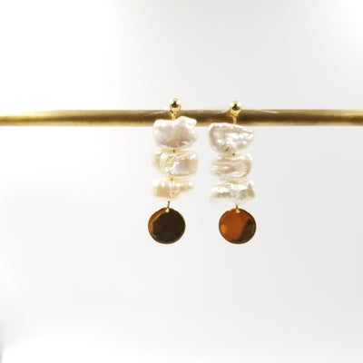 Stack Pearl Earring - OurDve