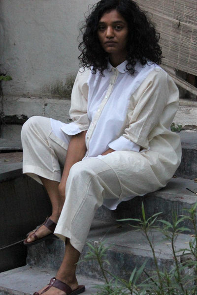 Straight Pants - Handwoven - OurDve