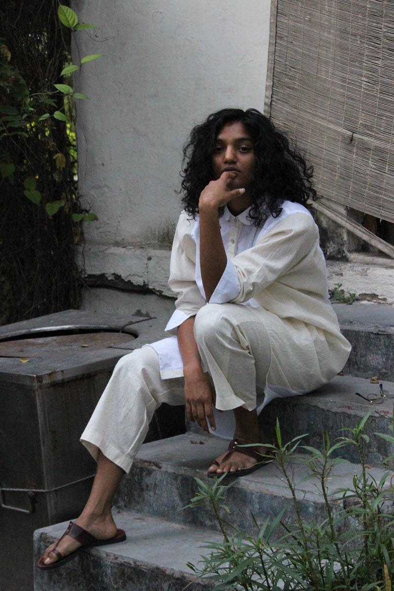 Straight Pants - Handwoven - OurDve