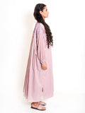 Swirl Dress Mul Cotton - Ash Pink - OurDve 