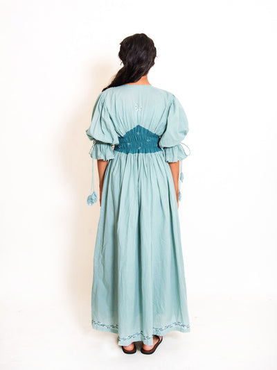 Turt Dress Mul Cotton - Mint Green - OurDve