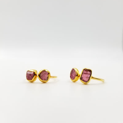 2 Stone Ruby Ring - OurDve