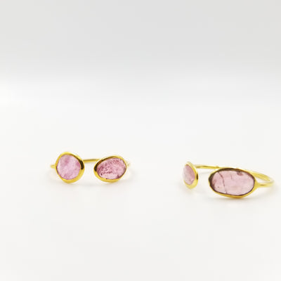 2 Stone Tourmaline Ring - OurDve